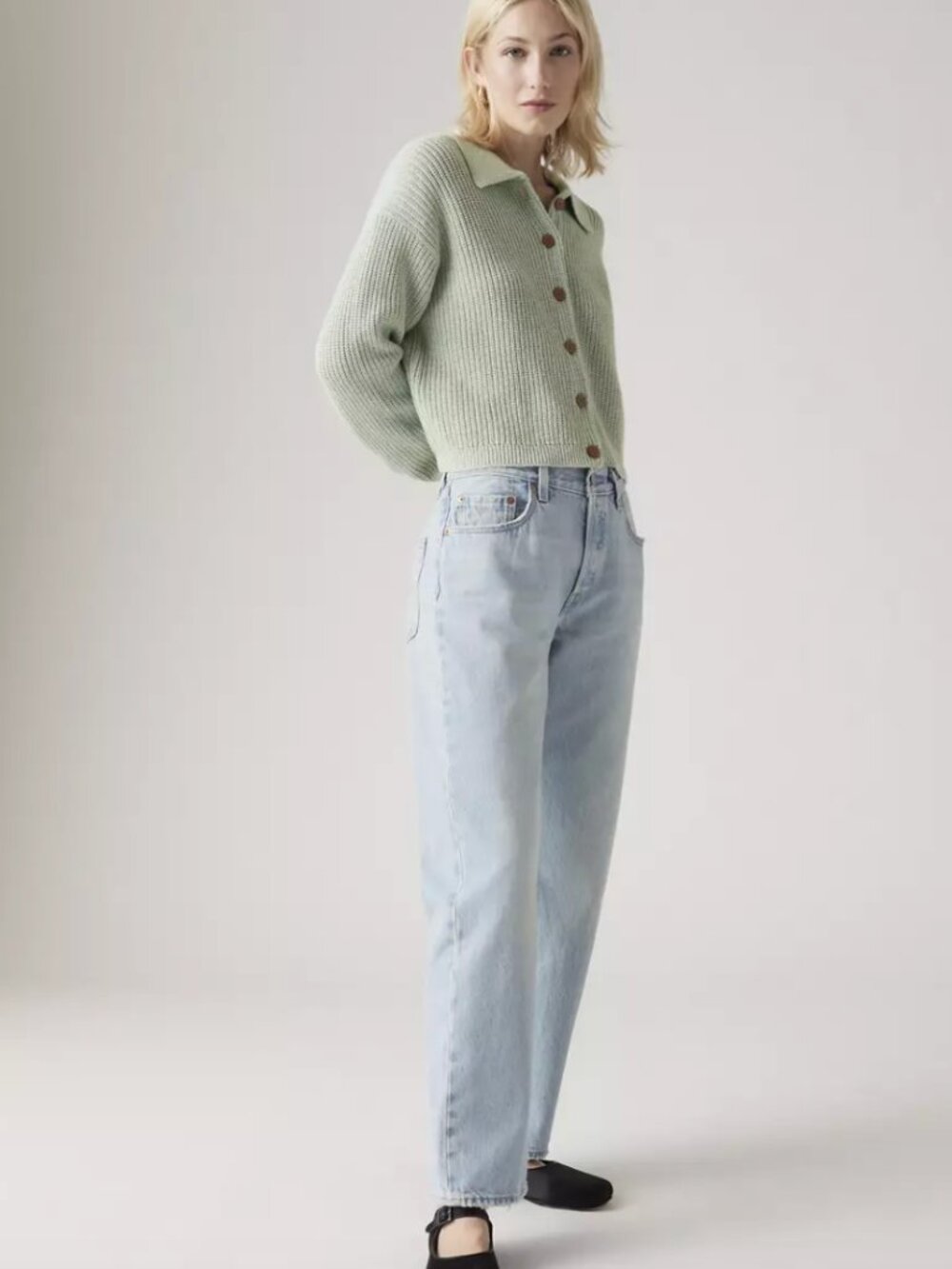 501 90s Ankle Jeans in By Your Side - Light Wash